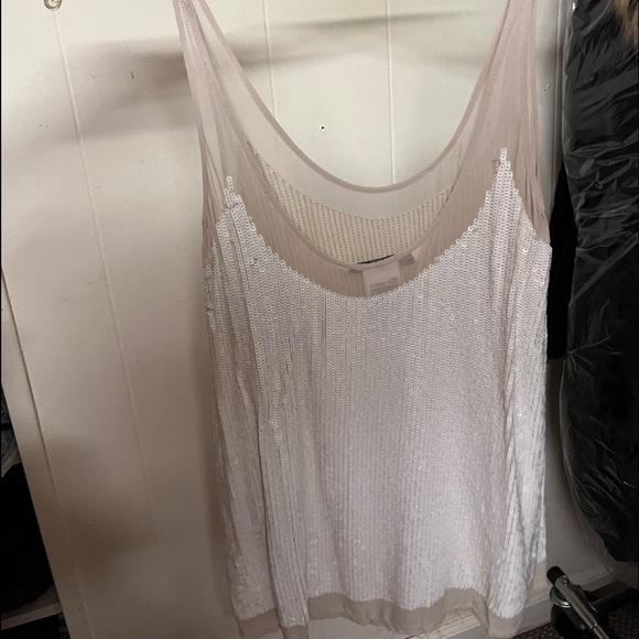 ALL SAINTS Spitalfields Sequin Tank Top - Picture 2 of 5